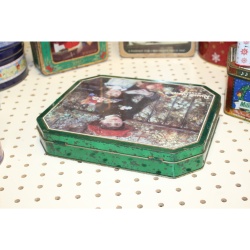 Item: 102162 - Collectible Holiday Tin Container
