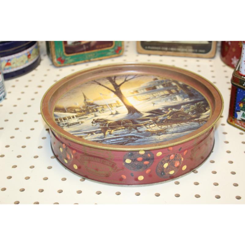 Item: 102165 - Collectible Holiday Tin Container
