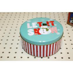 Item: 102169 - Collectible Holiday Tin Container