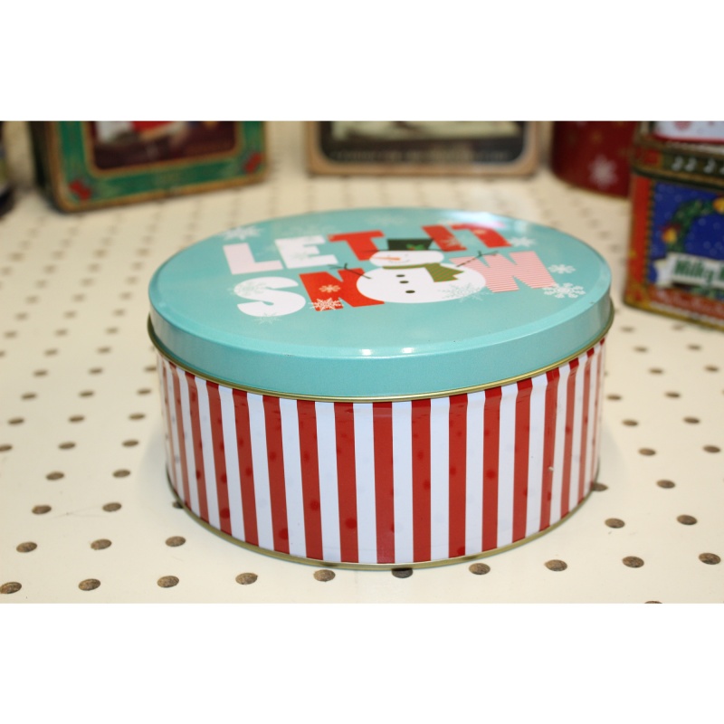 Item: 102169 - Collectible Holiday Tin Container