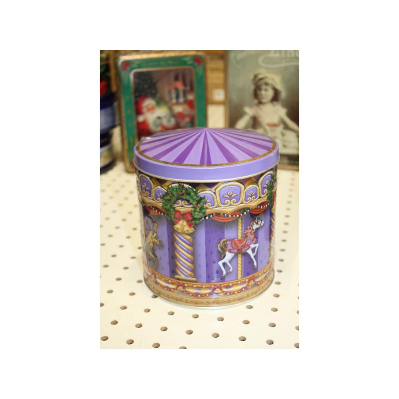 Item: 102176 - Collectible Holiday Tin Container