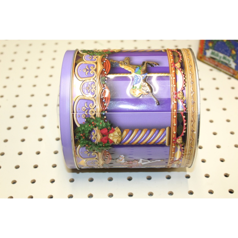 Item: 102176 - Collectible Holiday Tin Container