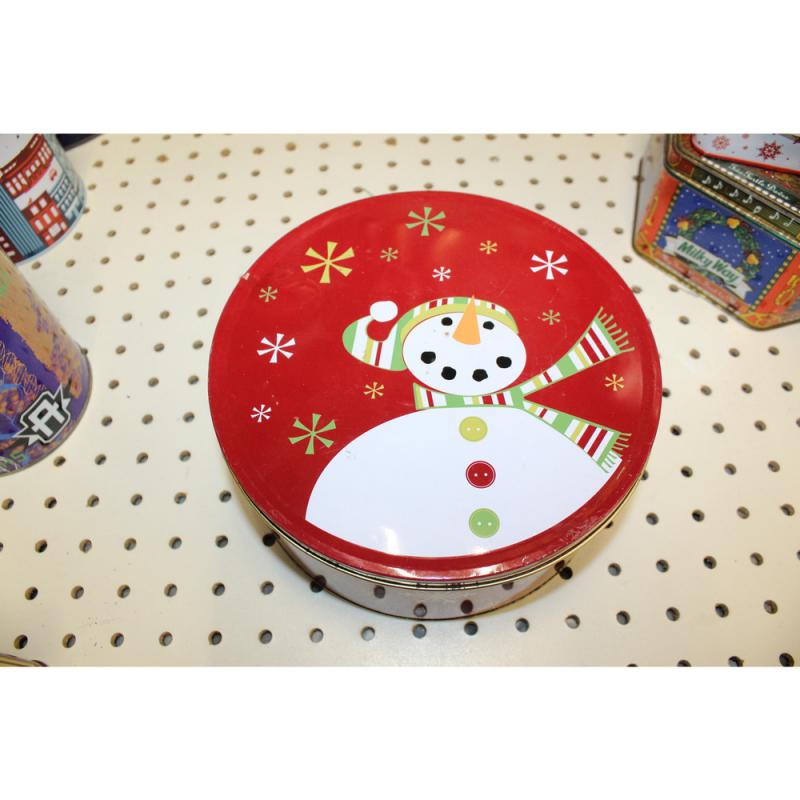 Item: 102178 - Collectible Holiday Tin Container