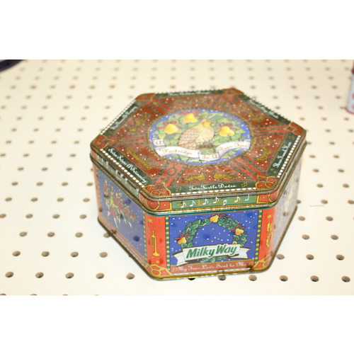 Item: 102182 - Collectible Holiday Tin Container