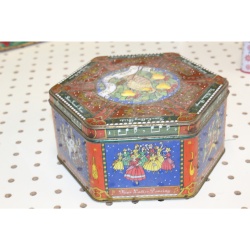 Item: 102182 - Collectible Holiday Tin Container