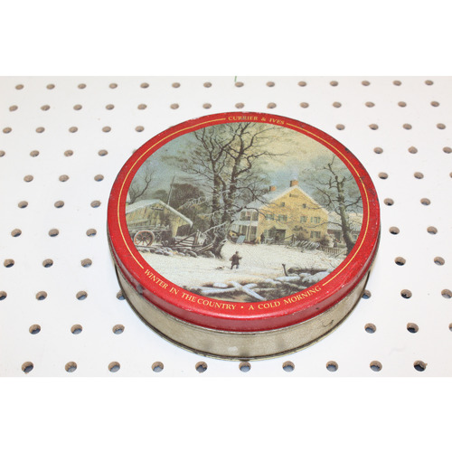 Item: 102185 - Collectible Holiday Tin Container