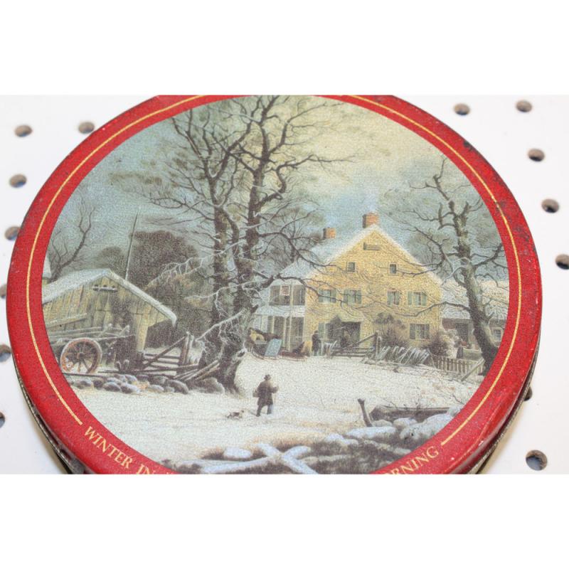 Item: 102185 - Collectible Holiday Tin Container