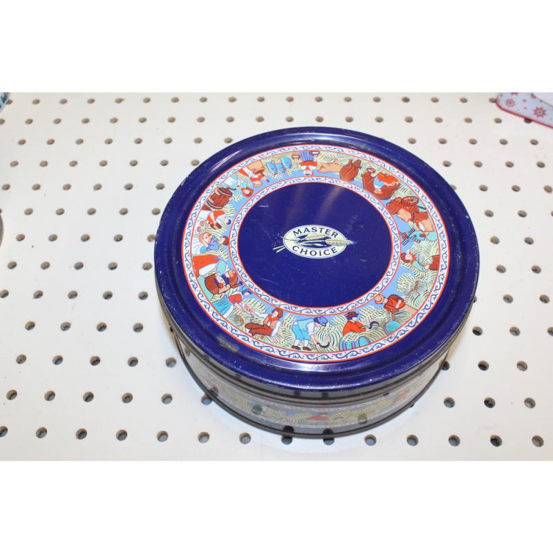 Item: 102186 - Collectible Holiday Tin Container
