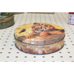 Item: 102187 - Collectible Holiday Tin Container