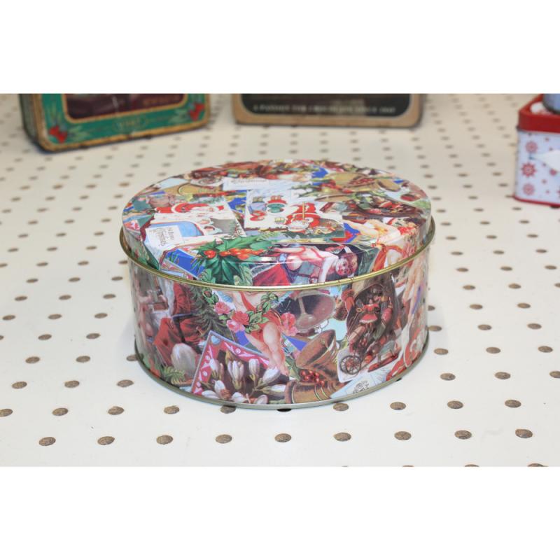 Item: 102191 - Collectible Holiday Tin Container