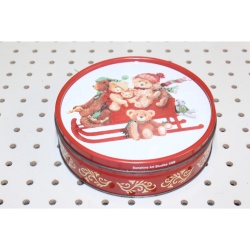 Item: 102195 - Collectible Holiday Tin Container