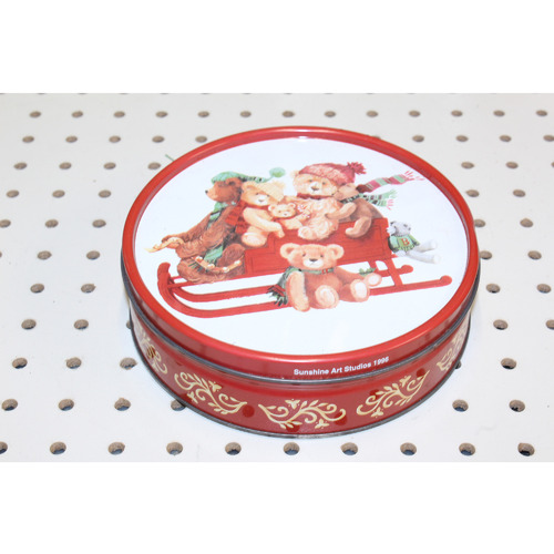 Item: 102195 - Collectible Holiday Tin Container