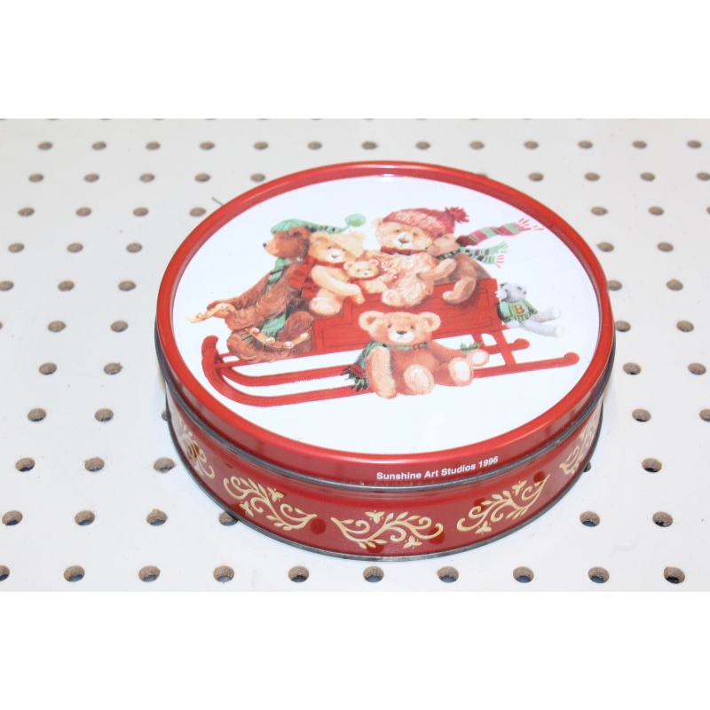 Item: 102195 - Collectible Holiday Tin Container