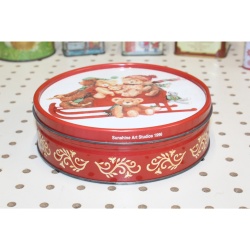 Item: 102195 - Collectible Holiday Tin Container