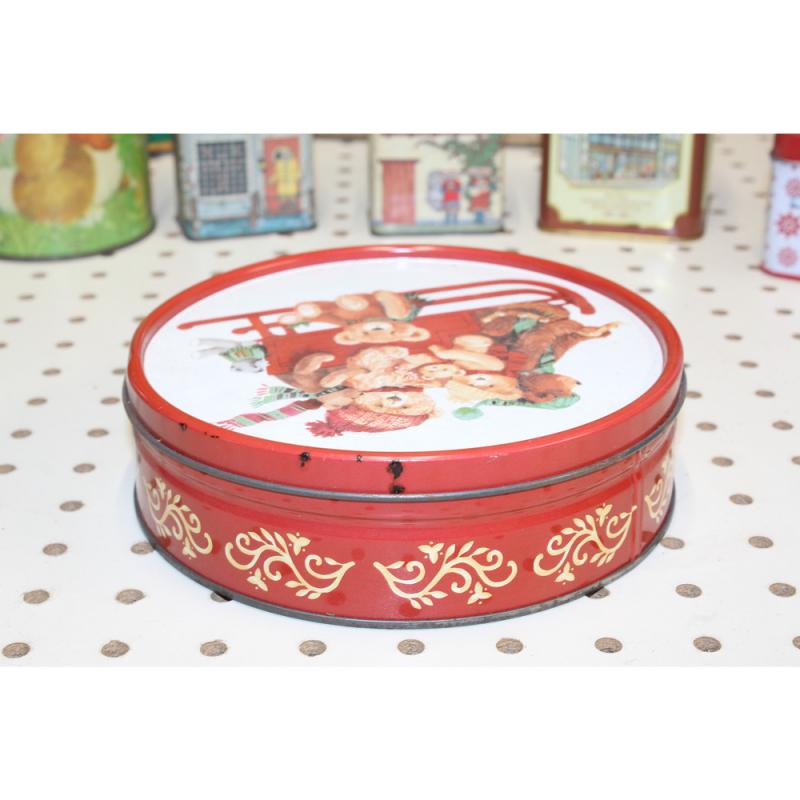 Item: 102195 - Collectible Holiday Tin Container