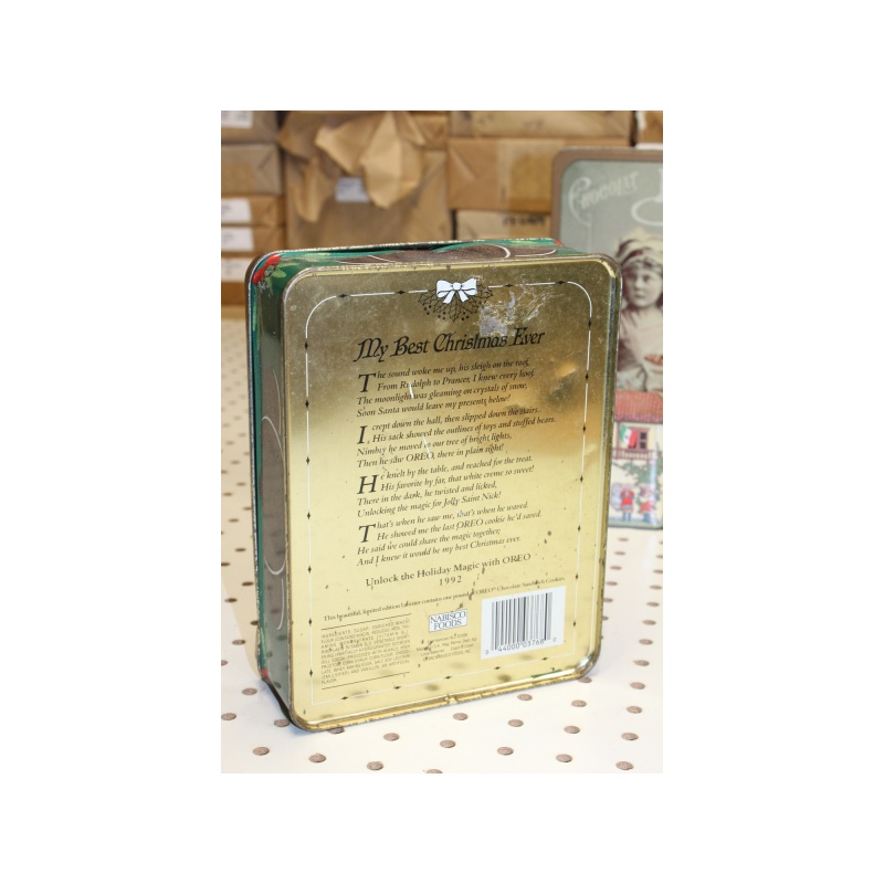 Item: 102214 - Collectible Holiday Tin Container