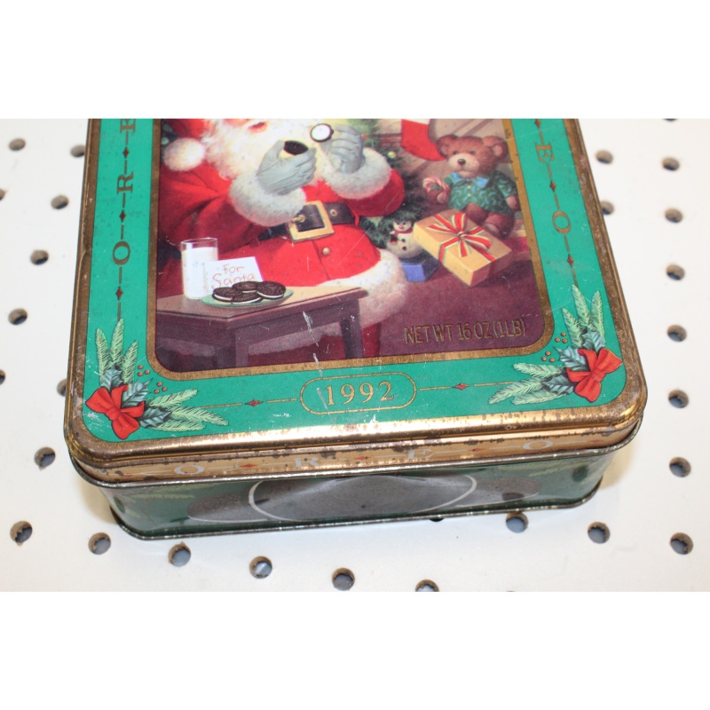 Item: 102214 - Collectible Holiday Tin Container