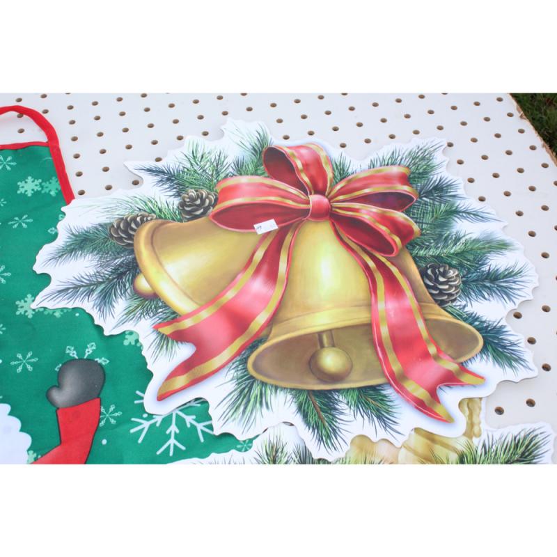 Item#: 102238 Christmas theme apron, magnet decals, placemats