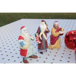 Item#: 102244 Lot of Christmas figures, decorations, music box
