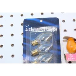 Item#: 102315 Vintage lot of indoor Christmas light bulbs C 7