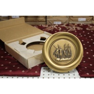 Frederick Remington Limited Edtion Coming Throught the Rye Bronze Plate #11201