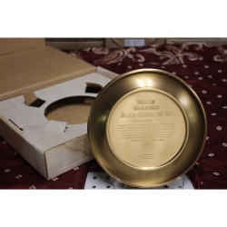 Frederick Remington Limited Edtion Coming Throught the Rye Bronze Plate #11201