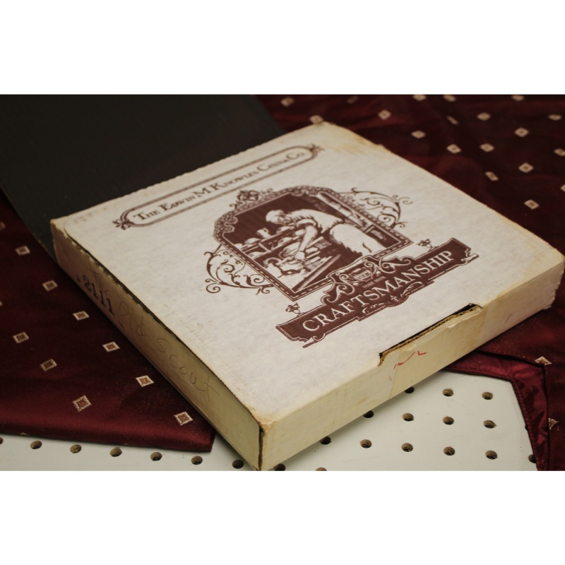 THE OLD SCOUT Norman Rockwell Collector Plate Edwin M Knowles China Co Boy Scout