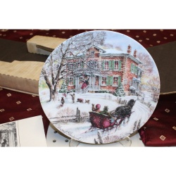 Stewart Sherwood “Coming Home” 1989 Dominion Bradford Plate With Box & COA