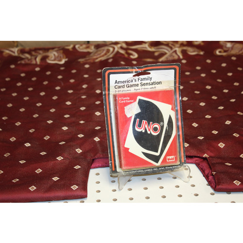 Vintage 1970s UNO America’s Card Game Sensation IGI Joliet 1978 SEALED