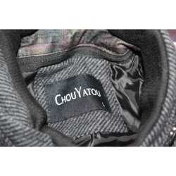 WOMANS CHOU YATOU BRAND NEW GREY WINTERS COAT SIZE LARGE