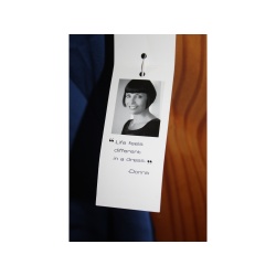 WOMANS DONNA RICCO NEW YORK DLEPHINE BLUE COCKTAIL DRESS SIZE 10 BRAND NEW