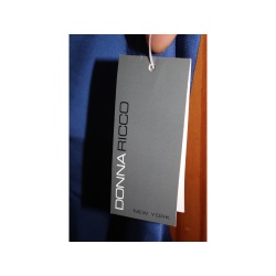 WOMANS DONNA RICCO NEW YORK DLEPHINE BLUE COCKTAIL DRESS SIZE 10 BRAND NEW