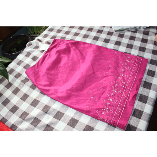 WOMANS NEWPORT NEWS EASY STYLE PINK SKIRT SIZE 6