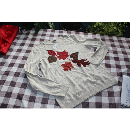 WOMANS TALBOTS FALL SWEATER SIZE MEDIUM