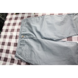 WOMANS FADED GLORY GREY CHINO PANTS SIZE 6 A