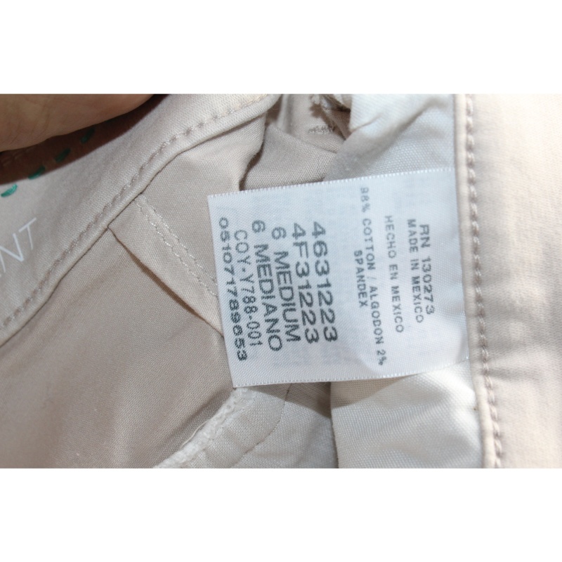 WOMANS LEE TAN ALL DAY PANTS SIZE 6