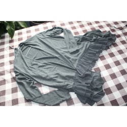 WOMANS CHARLOTTE RUSSE GREY CARDIGAN SIZE SMALL