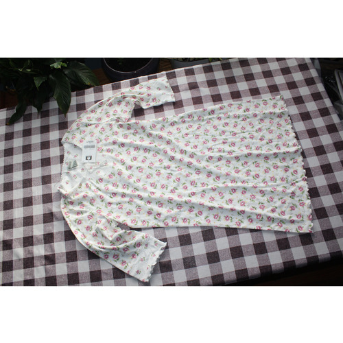 WOMANS CLASSIC ELEMENTS FLORAL NIGHT GOWN SIZE MEDIUM