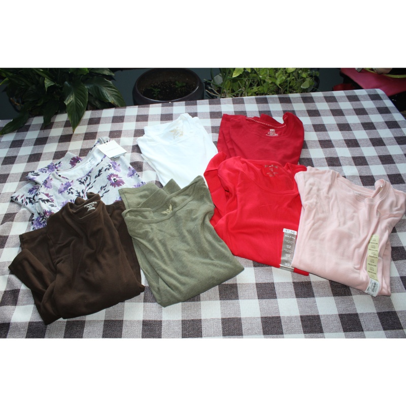 WOMANS LOT OF LONG SLEEVE SHIRTS SIZE SMALL - Some New with tags