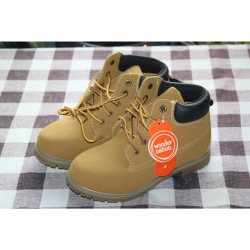 BOYS WONDER NATION TAN WORK BOOTS SIZE 4