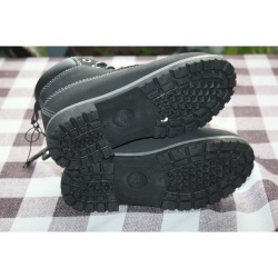 BOYS WONDER NATION BLACK WORK BOOTS SIZE 13