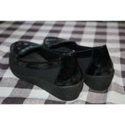 WOMANS COMFORT PLUS BY PREDICTIONS BLACK SHOES SIZE 10