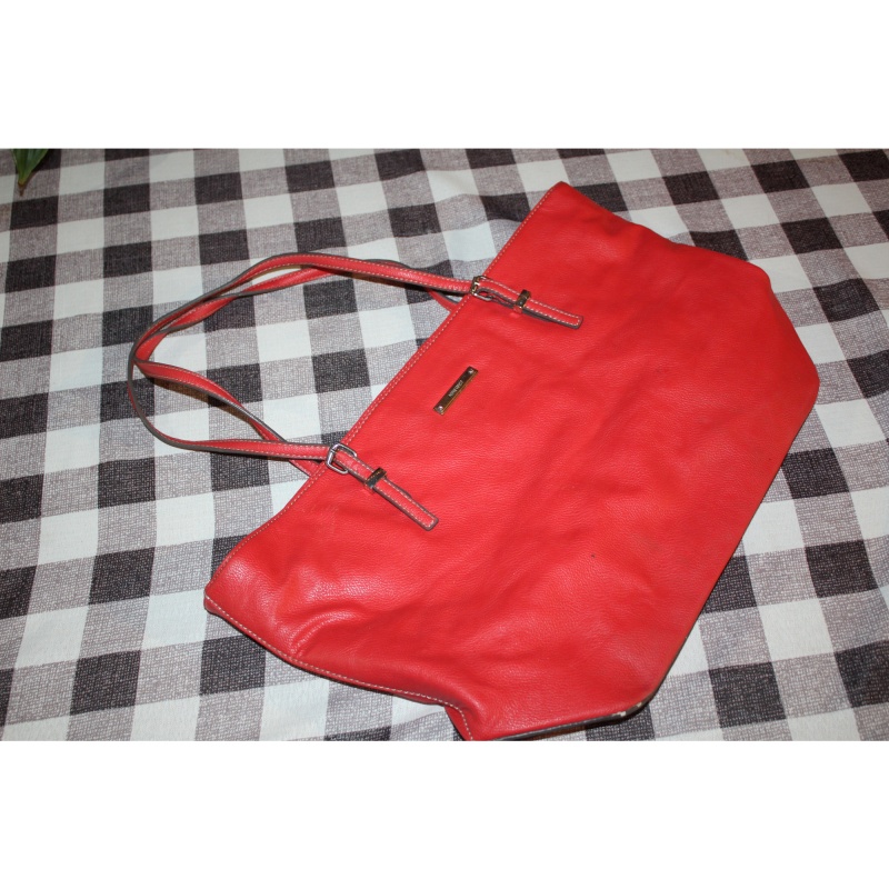 NINE WEST RED HANDBAG