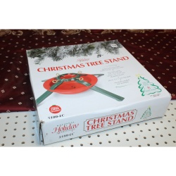 Jack-Post Christmas Tree Stand 5180-LC For Trees Up To 8 Feet - NIB