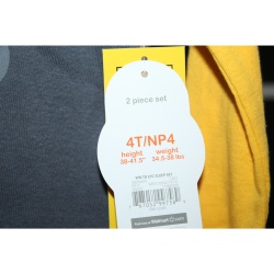 TODDLER BOYS 2 PIECE PAJAMA SET NWT SIZE 4T