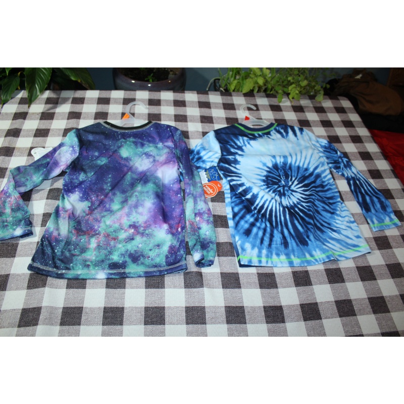 BOYS GLOW IN THE DARK SHIRTS NWT SIZE 6/7