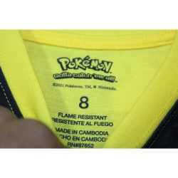 BOYS MINECRAFT POKEMON PAJAMA SHIRTS NWT SIZE 10/12 AND 8