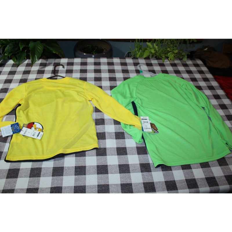 BOYS MINECRAFT POKEMON PAJAMA SHIRTS NWT SIZE 10/12 AND 8