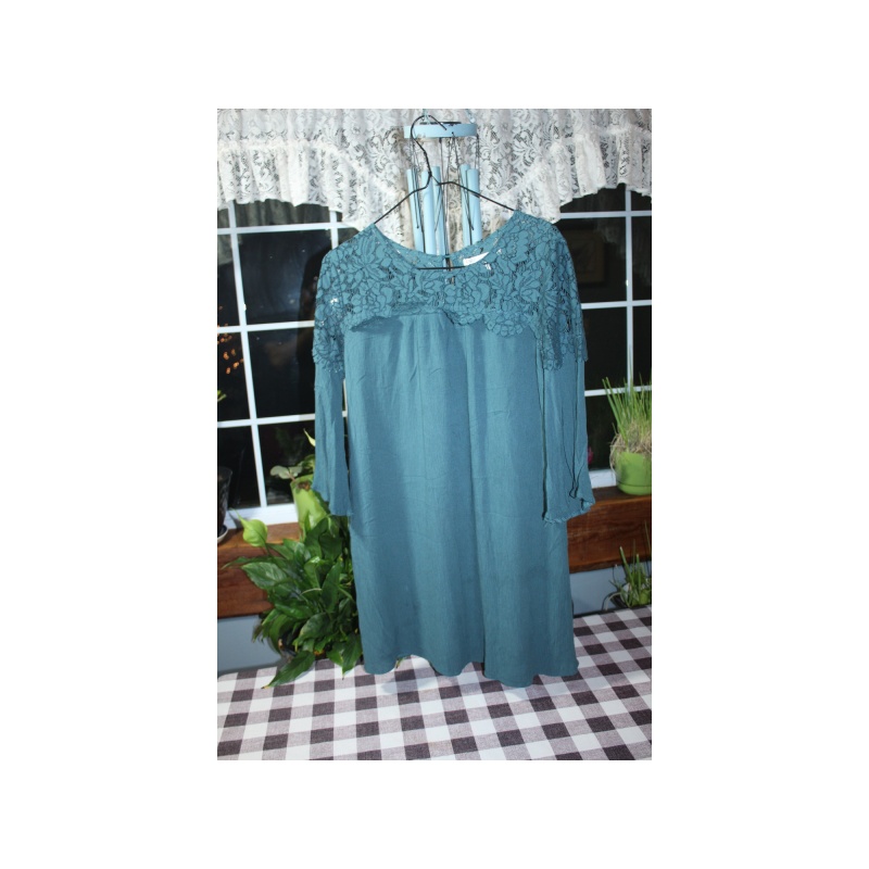 WOMANS CATO MINI GREEN DRESS SIZE SMALL