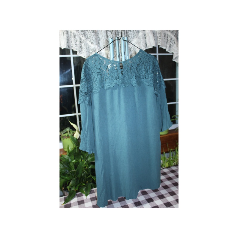 WOMANS CATO MINI GREEN DRESS SIZE SMALL